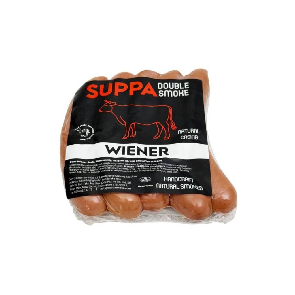 Suppa Double Smoke Dana Wiener Sosis 400-450 Gr