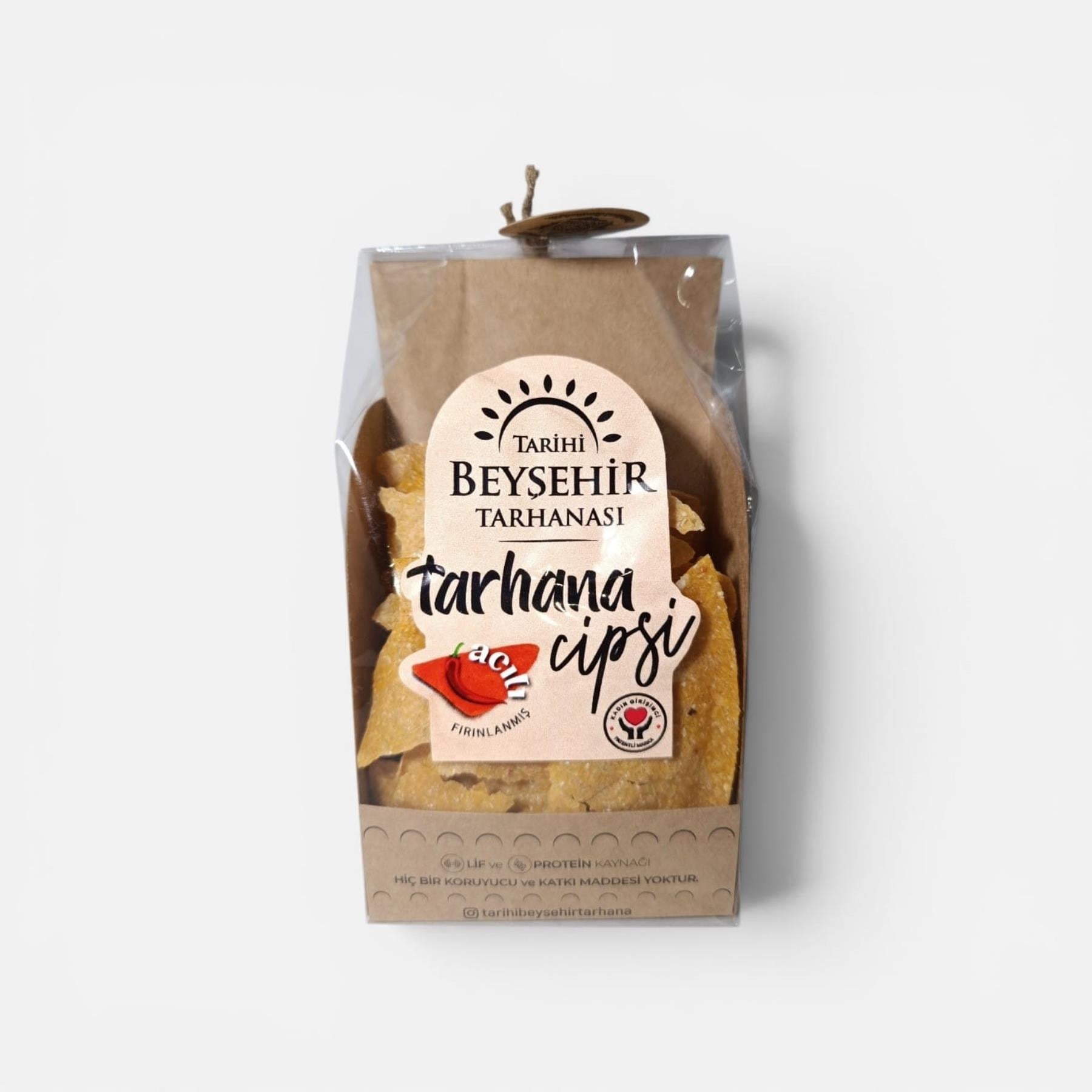 Tarihi Beyşehir Tarhanası Acılı Tarhana Cipsi 90 g e 