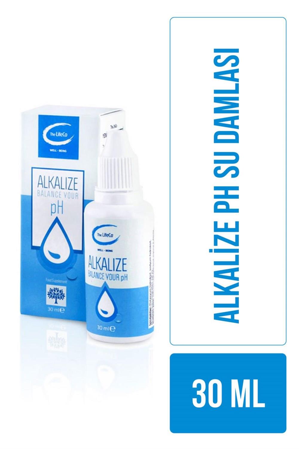 The LifeCo Alkalize Ph Su Damlası 30 Ml