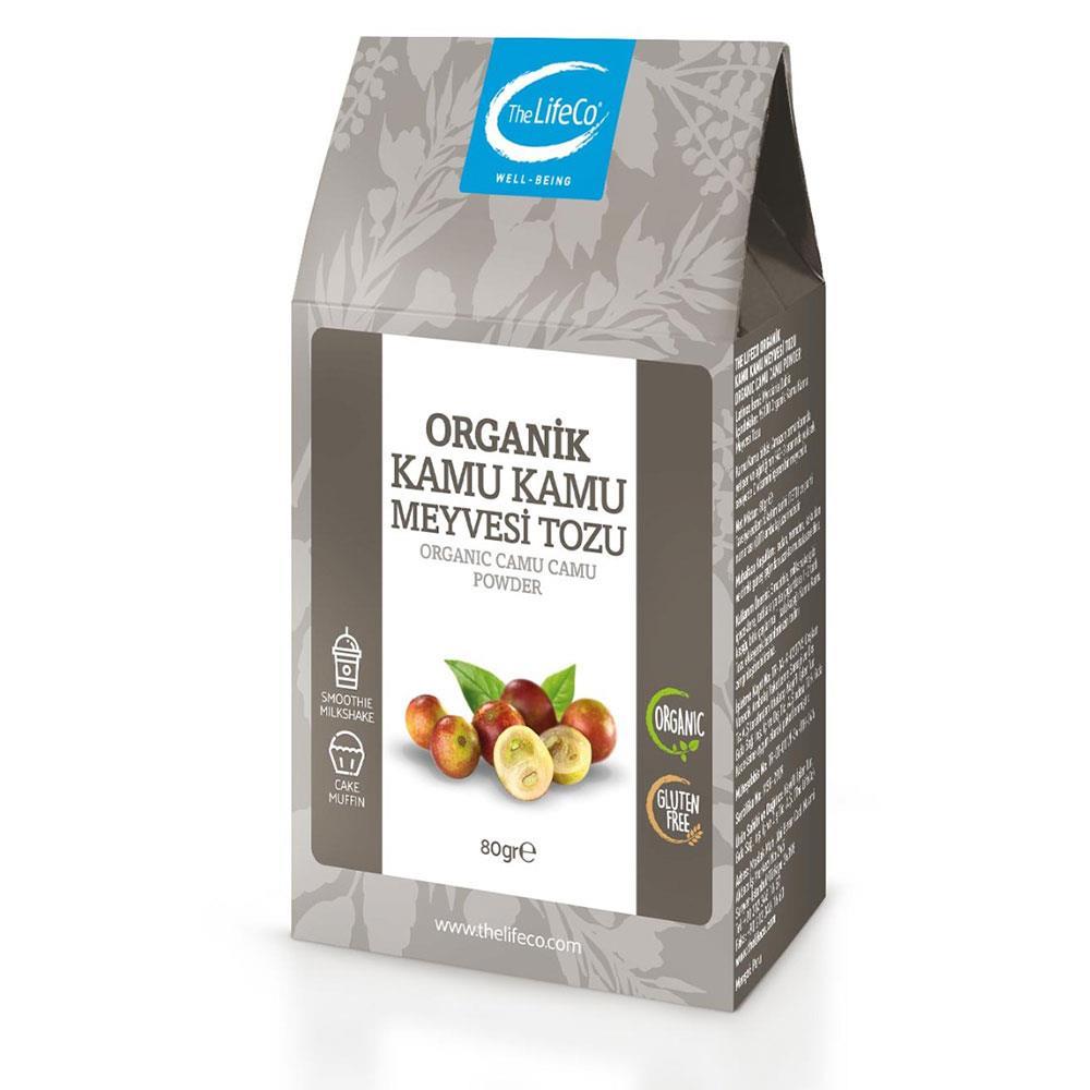 The LifeCo Organik Kamu Kamu Meyvesi Tozu 80 Gr