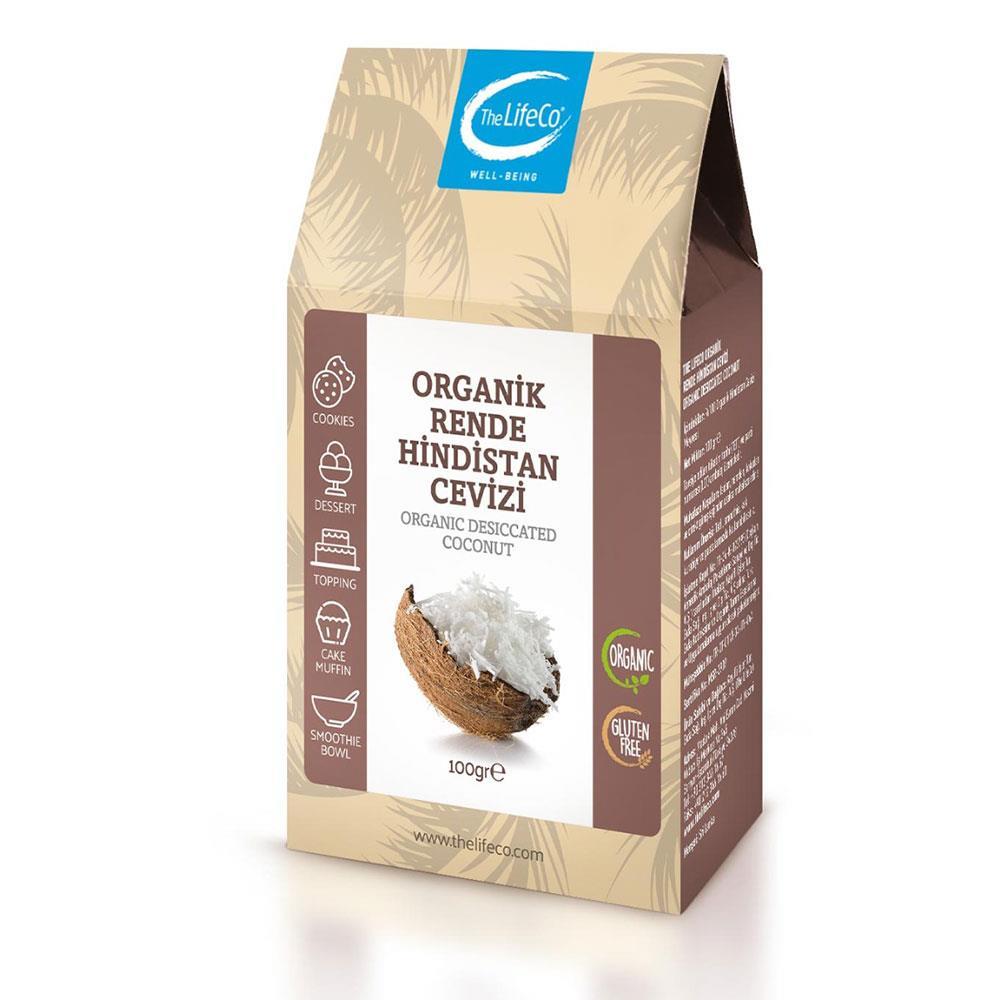 The LifeCo Organik Rende Hindistan Cevizi 100 Gr