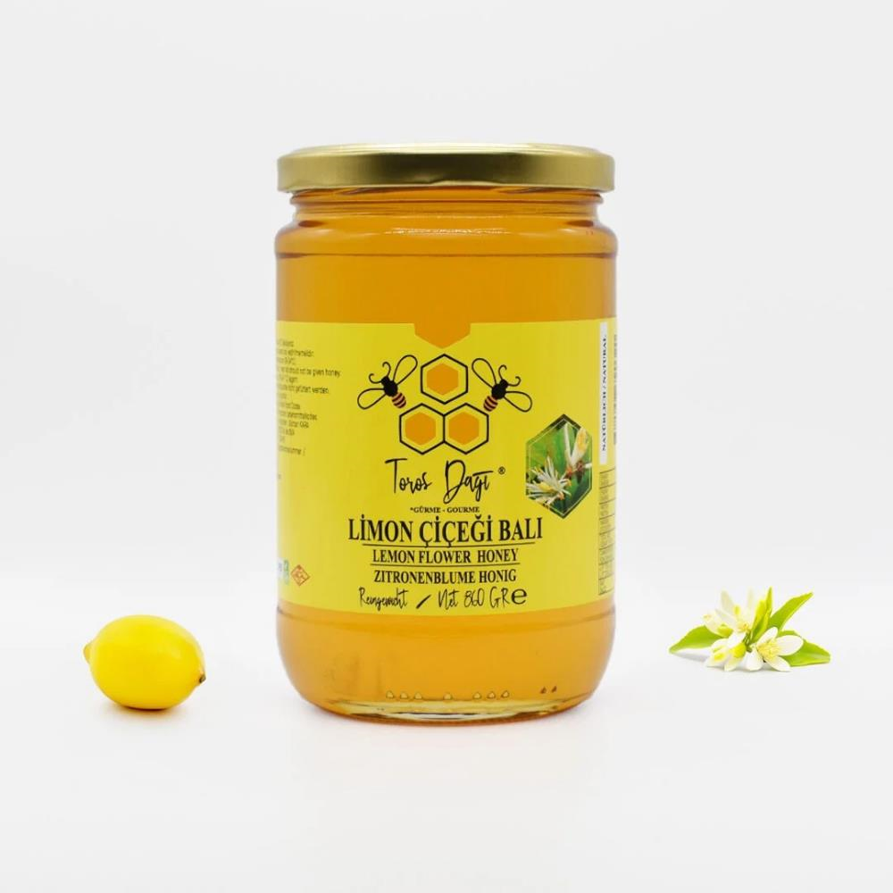 Toros Dağı Limon Çiçeği Süzme Balı Gurme 860 g e