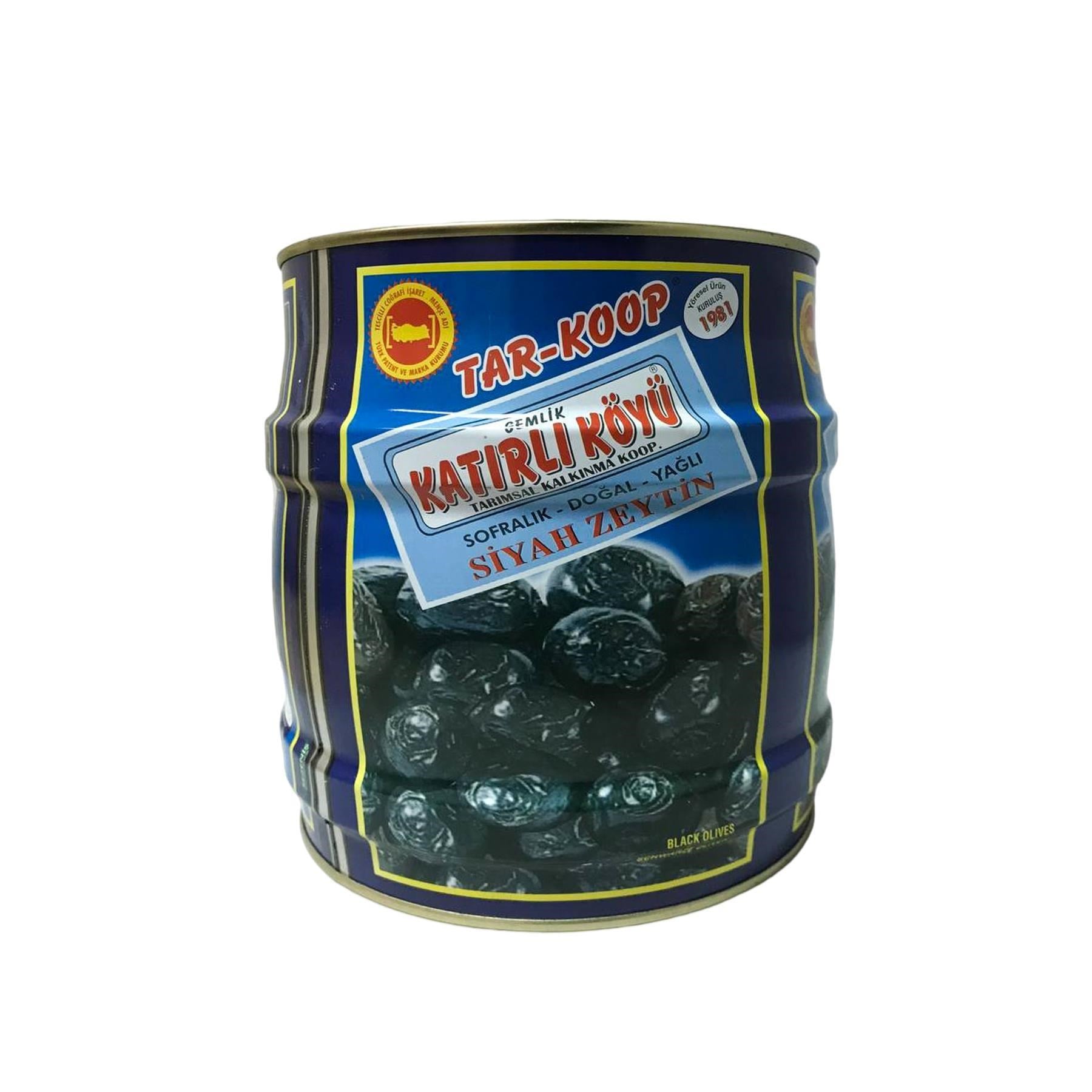 Yöresel Gemlik Katırlı Köyü Siyah Zeytin 2000 g e