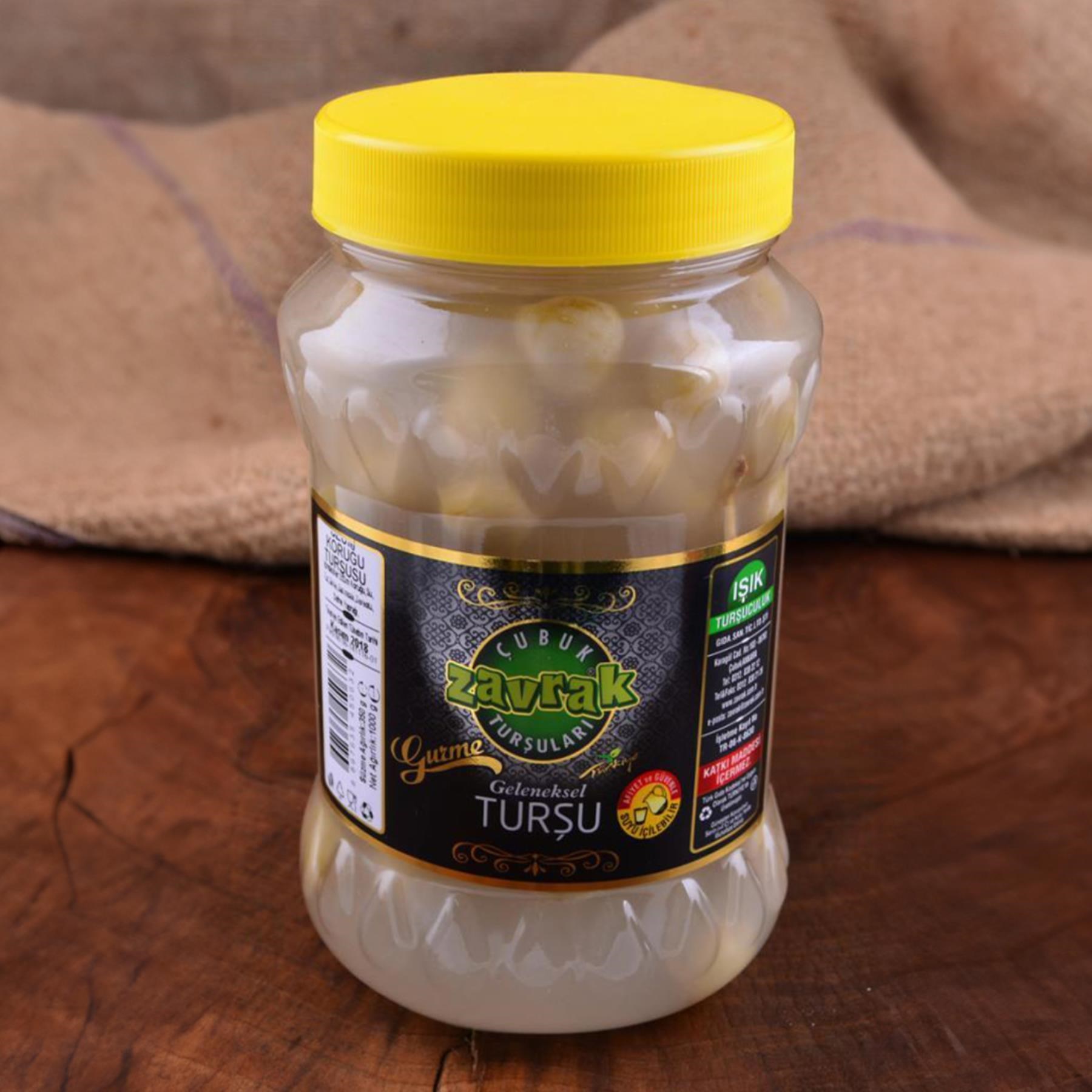 Zavrak Çubuk Üzüm Koruğu Turşusu 1000 g ℮