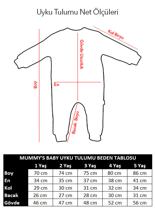 Mummy's Baby Uyku Tulumu Turkuaz