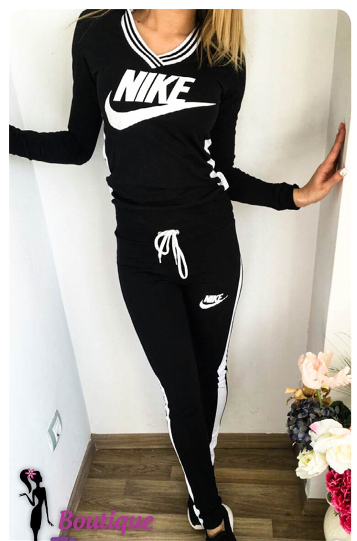 KAPİŞON DETAYLI ALT ÜST BAYAN EŞOFMAN TAKIM SVR-001-1