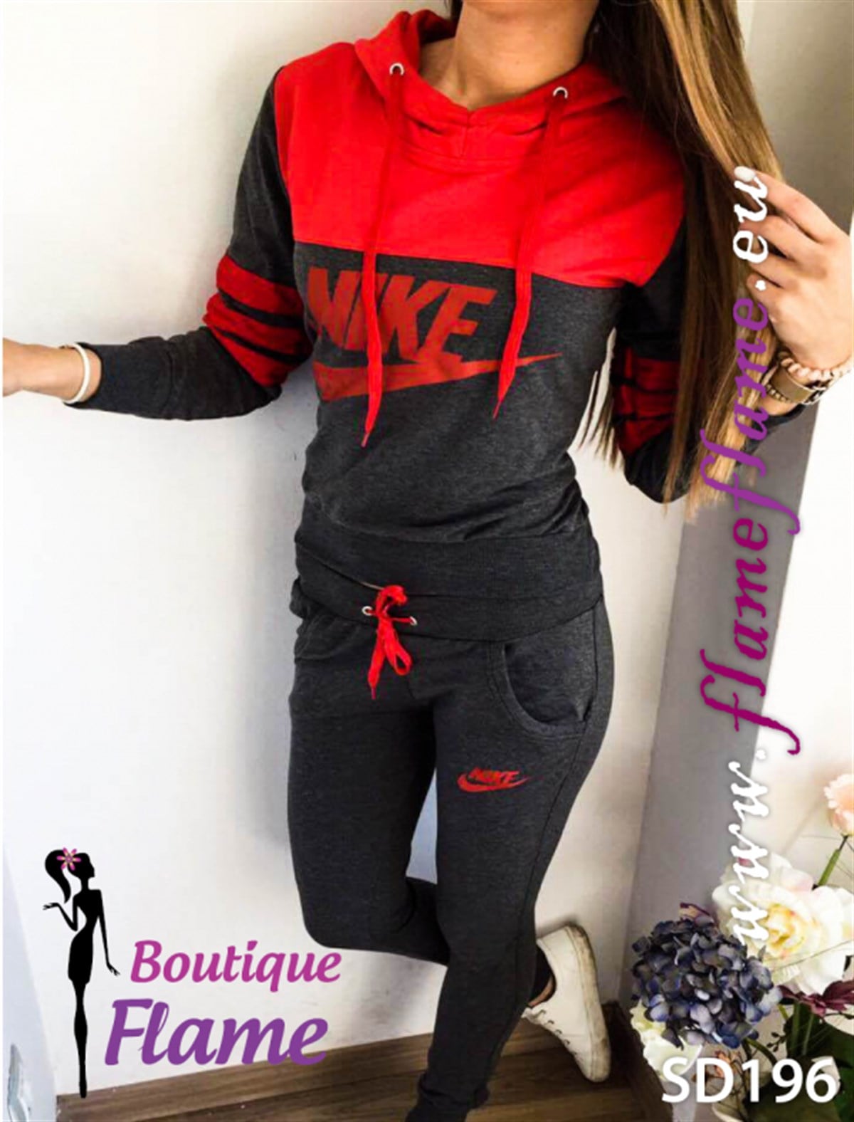 KAPİŞON DETAYLI ALT ÜST BAYAN EŞOFMAN TAKIM SVR-004