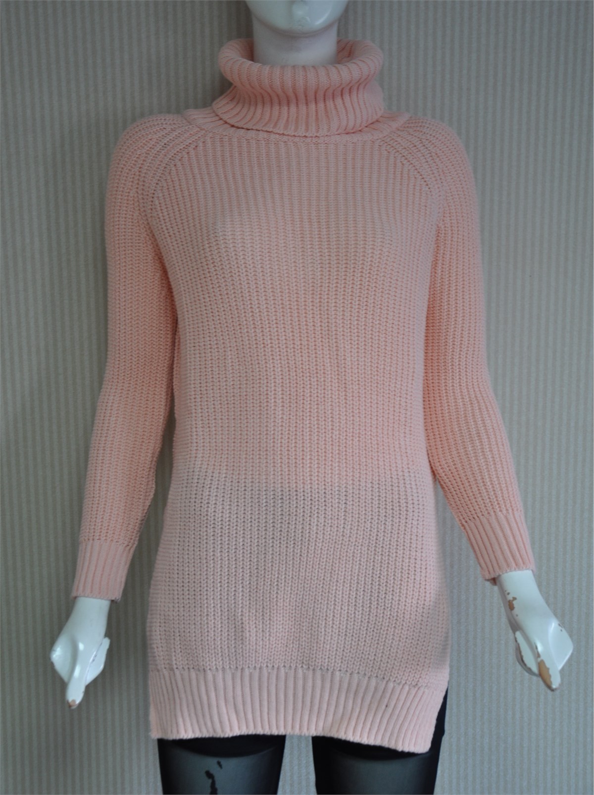 BOĞAZLI ÖRME KUMAŞ SOMON KAZAK AYRS-001-2