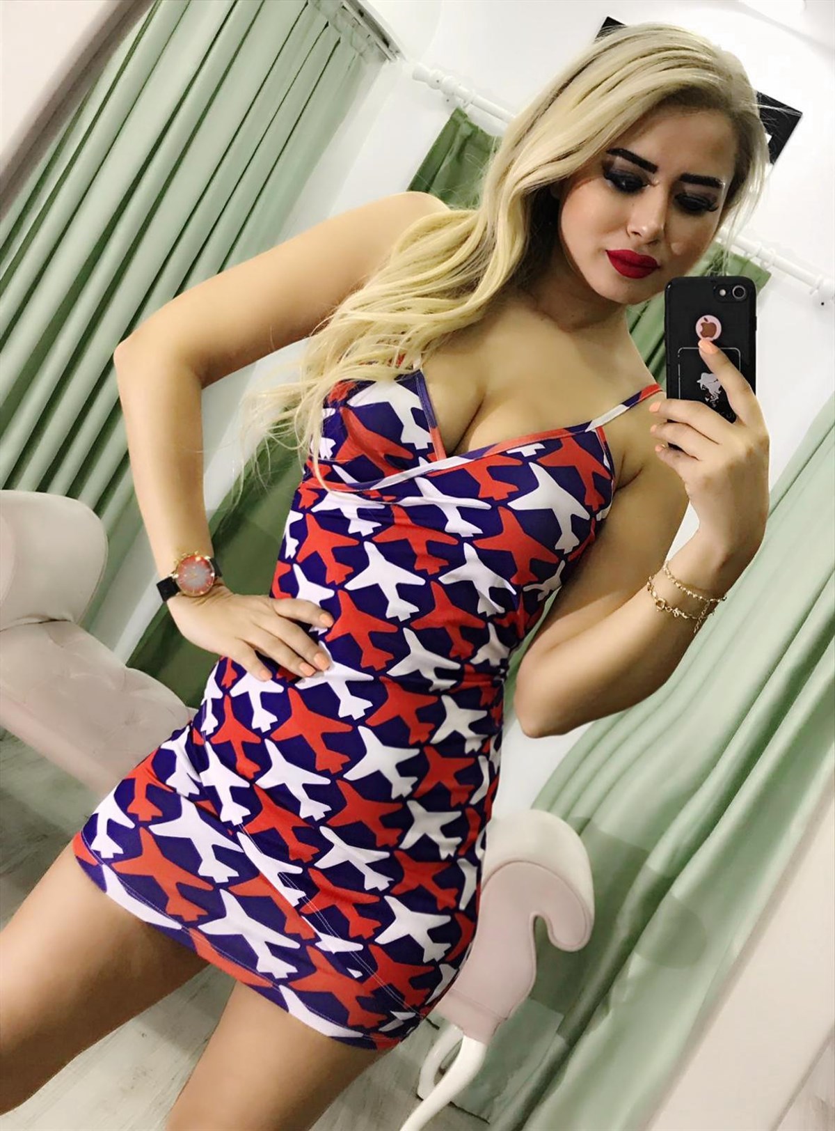 ESNEK KUMAŞ GÖĞÜS DEKOLTELİ KRUVAZE MİNİ ELBİSE MINI DRESS CLUBWEAR GOGO DRESS KY-059
