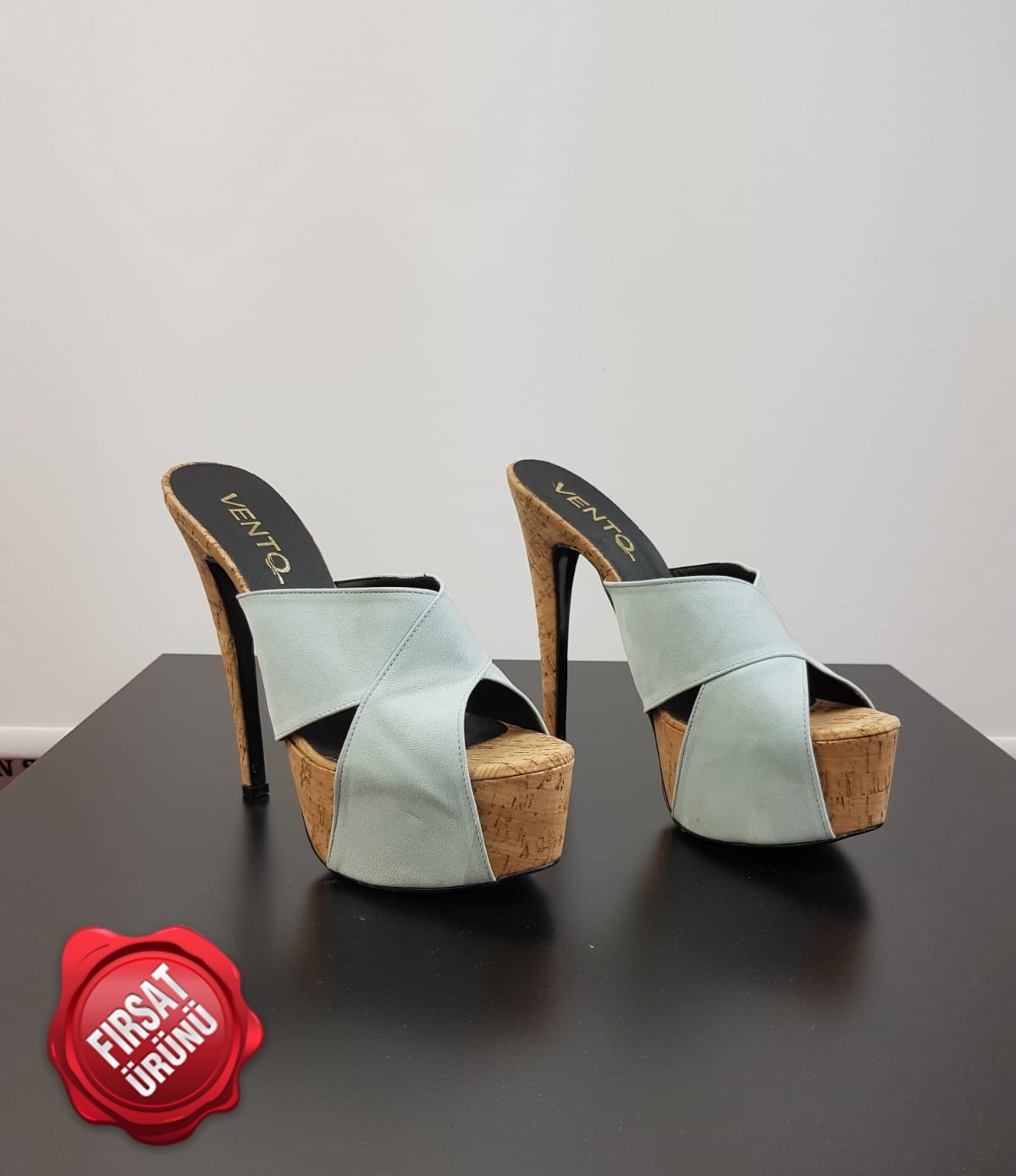 İNCE TOPUKLU UCU AÇIK YAZLIK TERLİK PLATFORM TABANLI BAYAN TERLİK YAZLIK İNCE TOPUKLU BAYAN AYAKKABI HIGH HEELS BLACK WOMAN SHOES BYNSPT-012-1