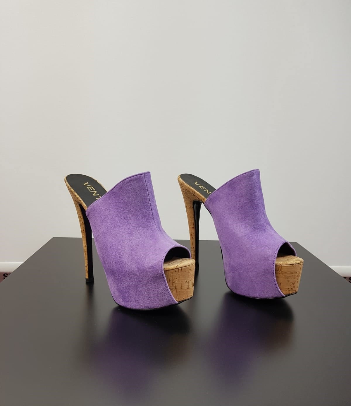 İNCE TOPUKLU UCU AÇIK YAZLIK TERLİK PLATFORM TABANLI BAYAN TERLİK YAZLIK İNCE TOPUKLU BAYAN AYAKKABI HIGH HEELS BLACK WOMAN SHOES BYNSPT-013-5