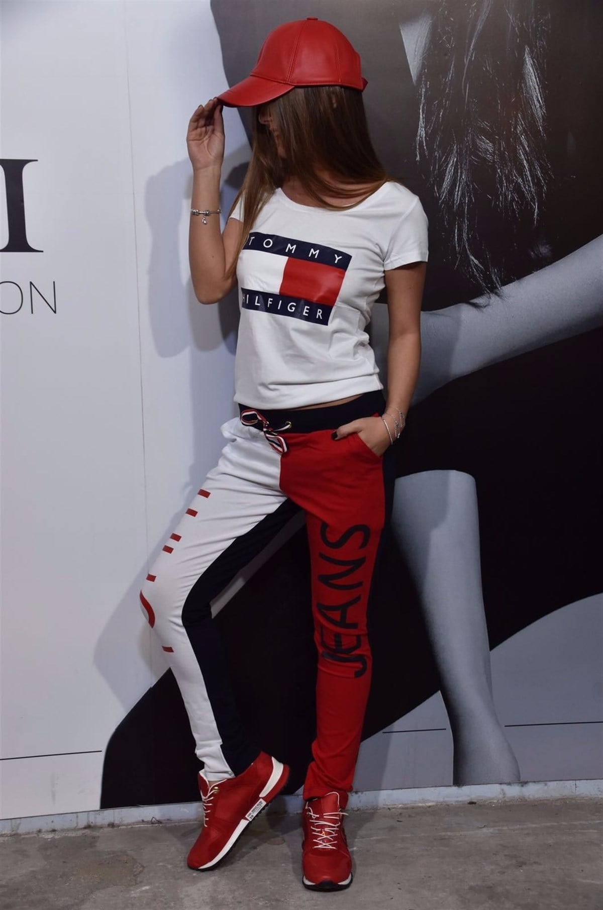 TOMMY BASKI T-SHIRT VE EŞOFMN TAKIM ELG-008