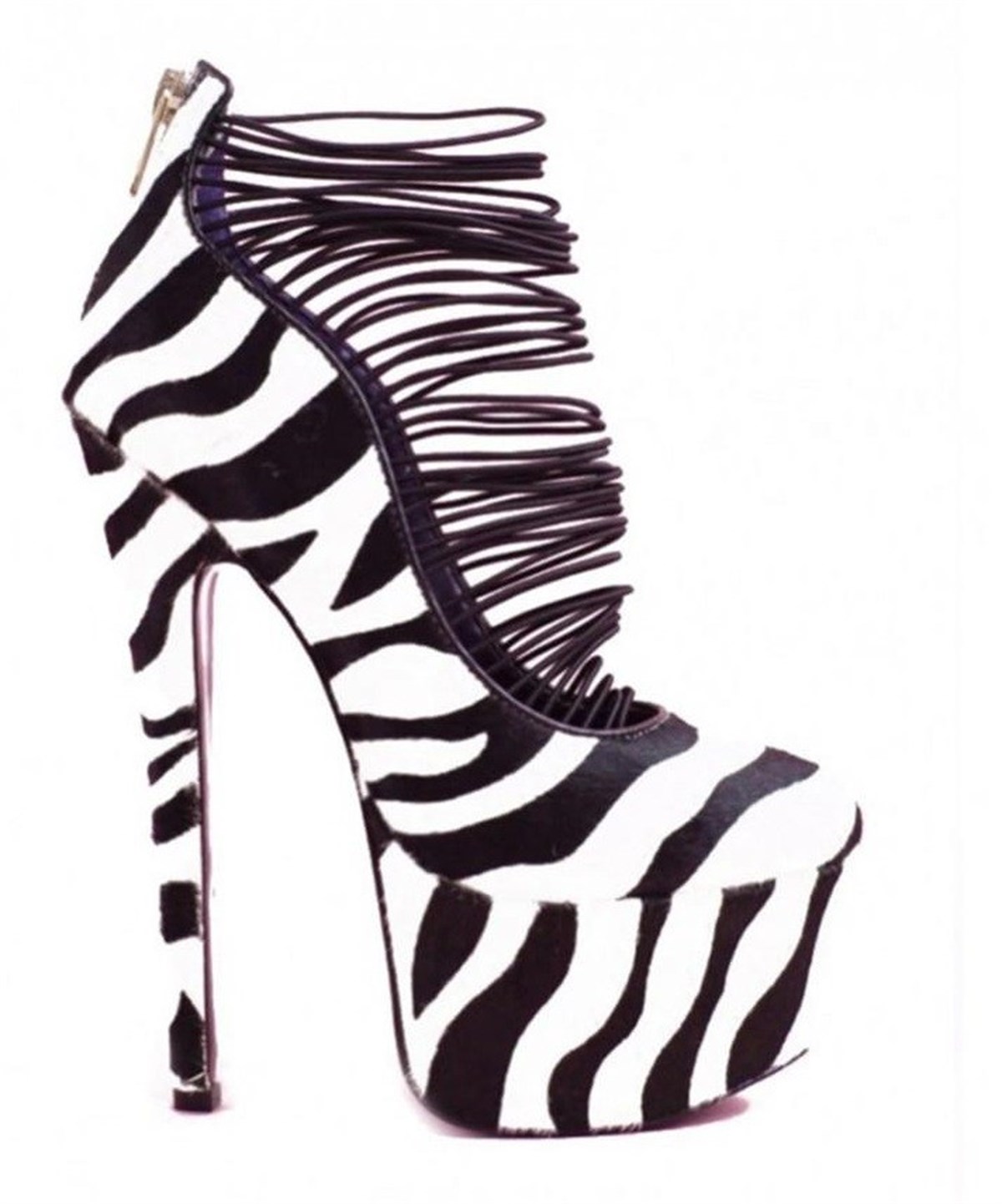 Yüksek Topuk Platform Taban Bayan Ayakkabı KRM-AYK-003