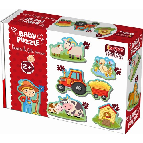 Baby Puzzle Benim İlk Çiftlik Puzzlem 