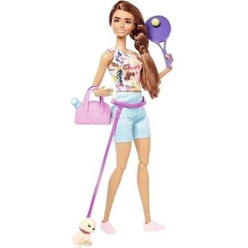Barbie'nin Spa Günü Bebek Spor Zamanı GKH73 HKT91 Lisanslı Ürün