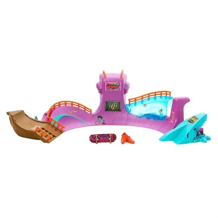 Hot Wheels Skate Ahtapot Kaykay Parkı Oyun Seti HMK01 Lisanslı Ürün