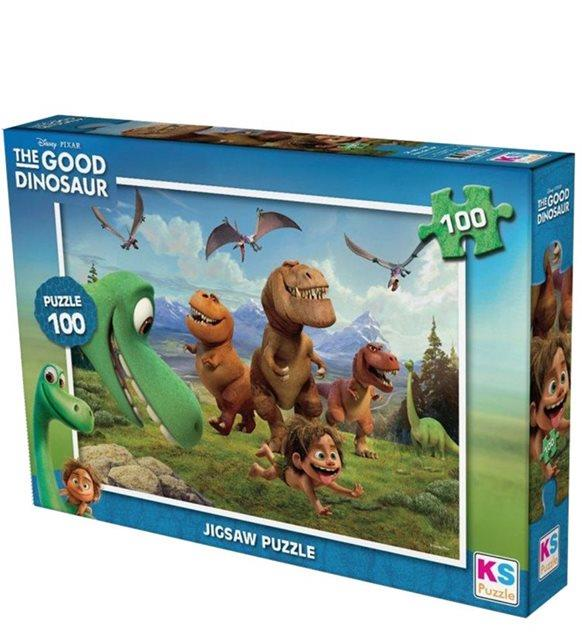 KS Games 100 Parça Puzzle The Good Dinasour Lisanslı Ürün