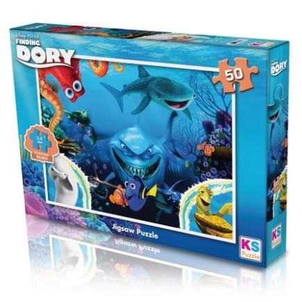 KS Games Puzzle 50 Parça Dory Finding Lisanslı Ürün