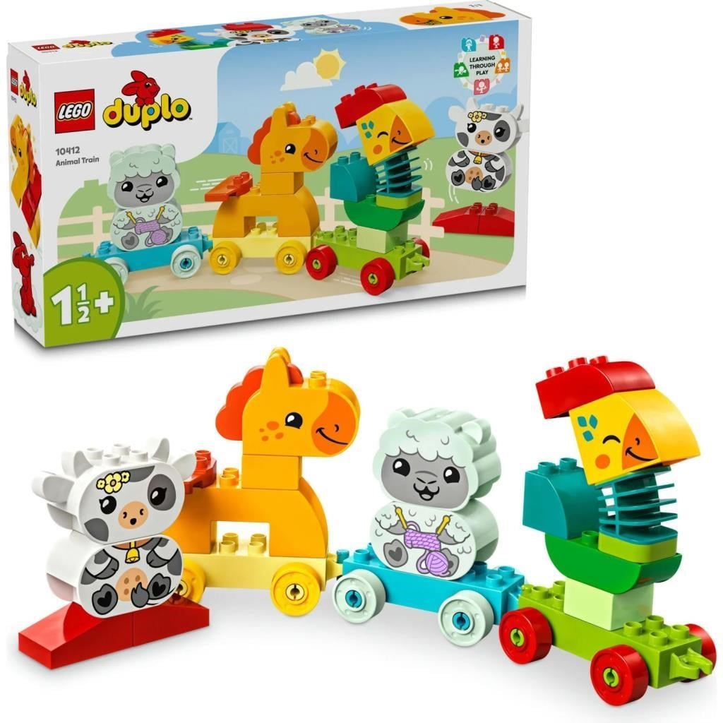Lego Duplo İlk Hayvan Trenim 10412 Lisanslı Ürün