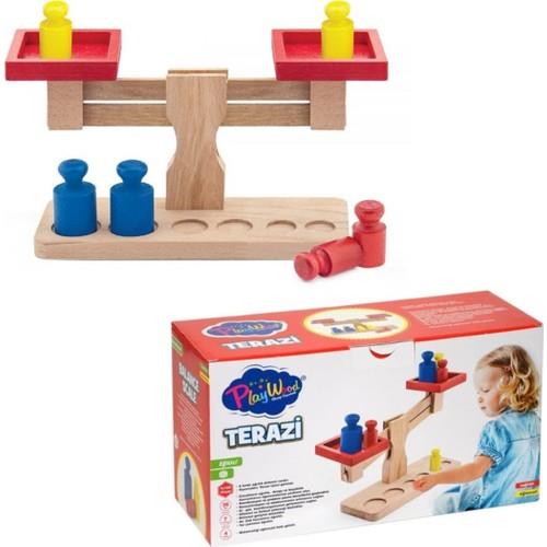 Play Wood Oyuncak Ahşap Terazi 