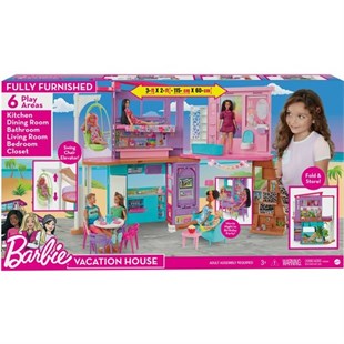 Barbie'nin Tatil Evi HCD50 Lİsanslı Ürün