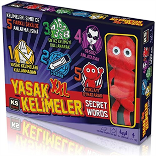 KS Games Yasak Kelimeler Oyunu Kuklalı XXL