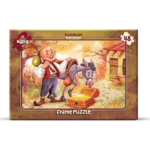 Art Puzzle 48 Parça Keloğlan 