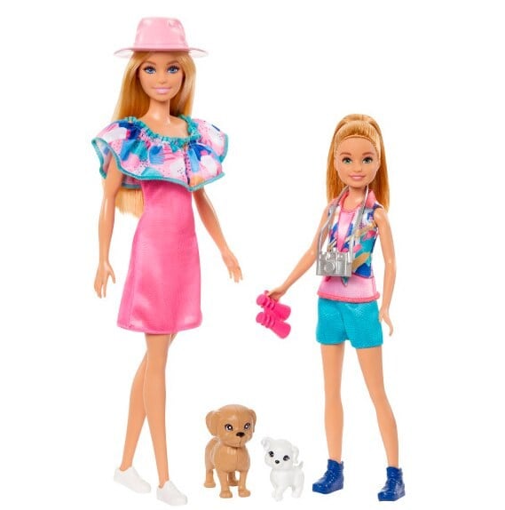 Barbie ve Stacie Kız Kardeşler HRM09 Lisanslı Ürün