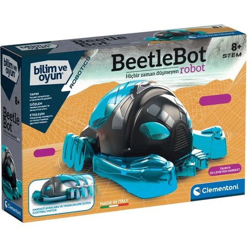 Clementoni Bilim ve Oyun Beetle Bot 64192 Lisanslı Ürün