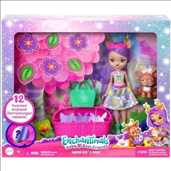 Enchantimals Bestie Reveal Danessa&Sprint HLK83 HLK84 Lisanslı Ürün