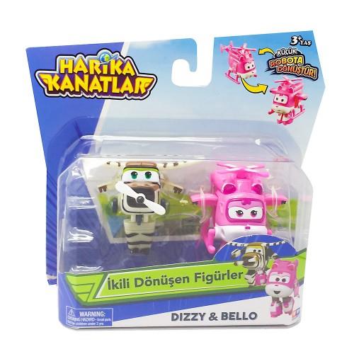 Harika Kanatlar 2'Li Paket Dizzy-Bello Mini Figür Lisasnlı Ürün