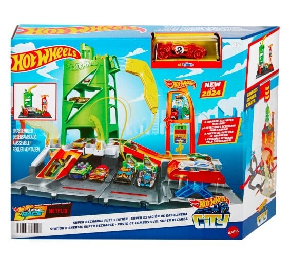 Hot Wheels Elektrikli Araç Şarj Istasyonu HTN79 Lisanslı Ürün
