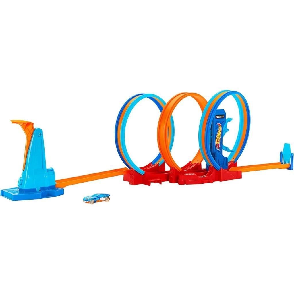 Hot Wheels Üçlü Döngü Pisti 3 HPX93 Lisanslı Ürün