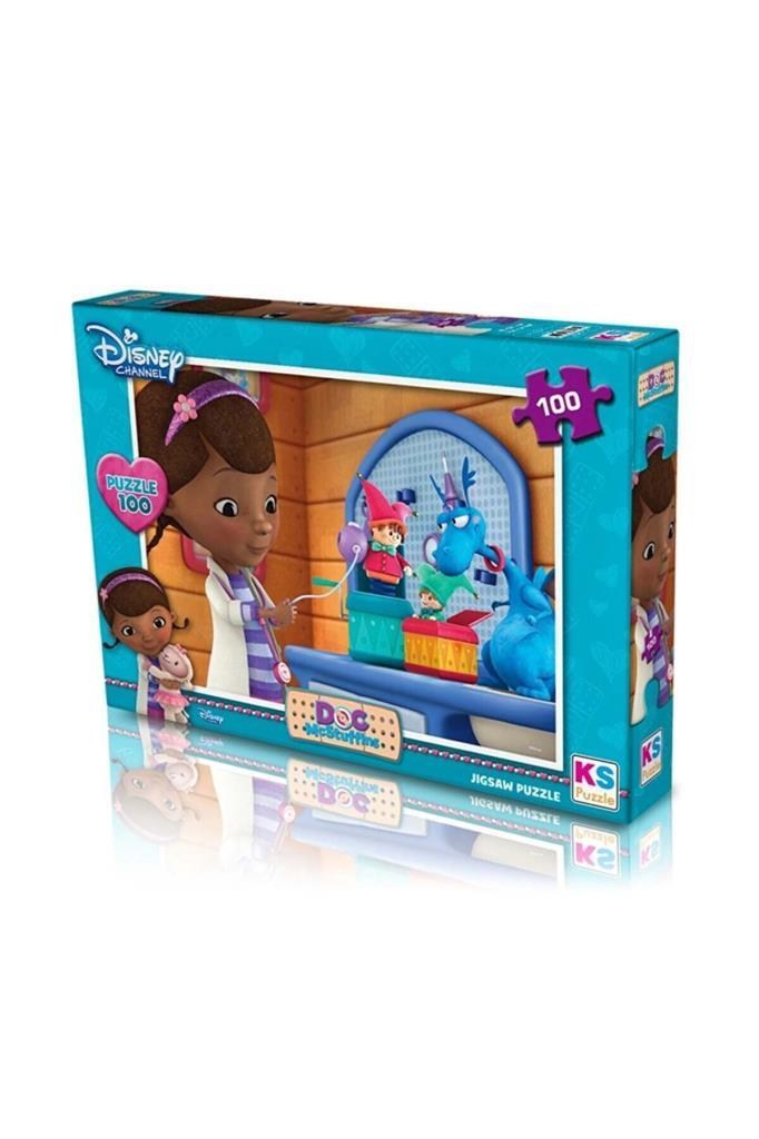 KS Games 100 Parça Puzzle Doc MC Stuffins Lisanslı Ürün