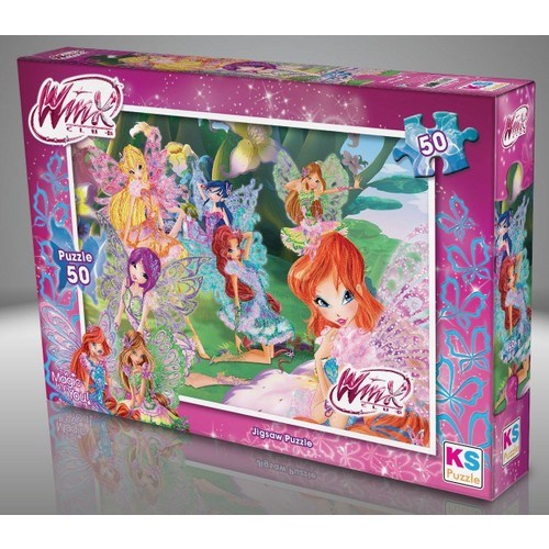 KS Games Puzzle 50 Parça Winx Club Puzzle Lisanslı Ürün