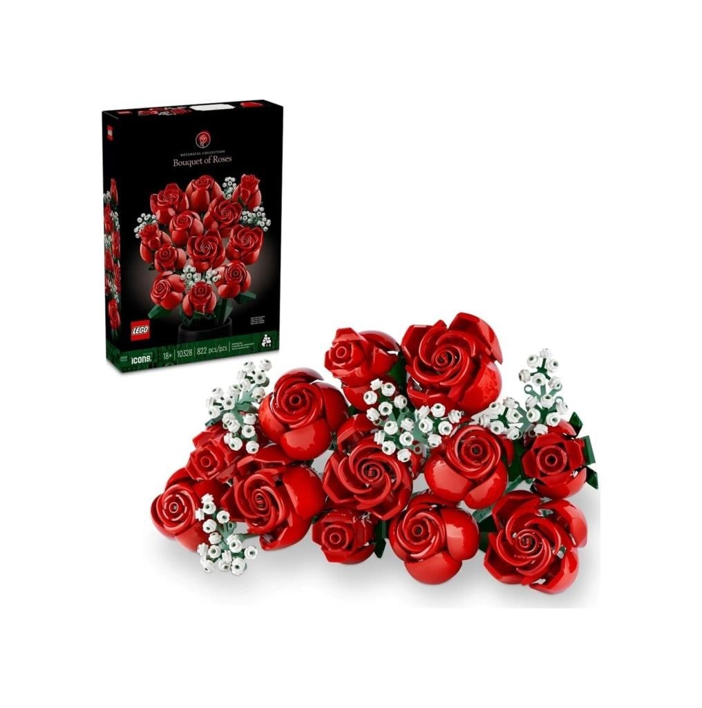 Lego Icons Gül Buketi 10328 Lisanslı Ürün