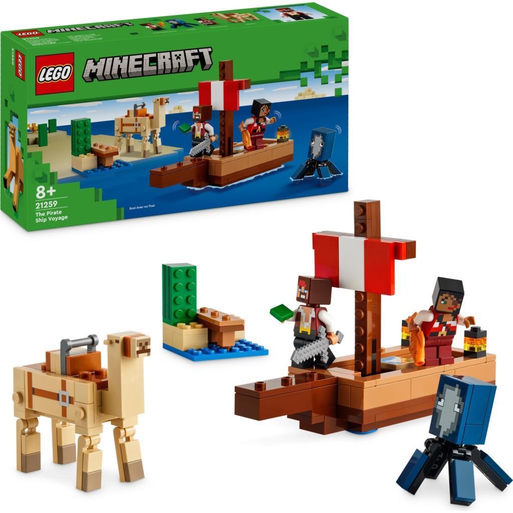 Lego Minecraft Korsan Gemisi Yolculuğu 21259 Lisanslı Ürün