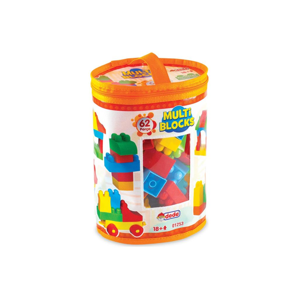 Multi Blocks 62 Parça Dede - 62 Parça Yapı Oyuncağı