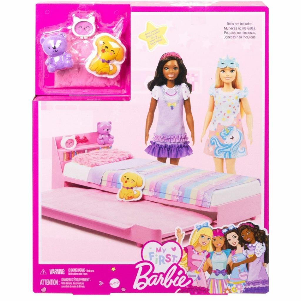 My First Barbie Barbie'nin Yatağı HMM64 Lisanslı Ürün