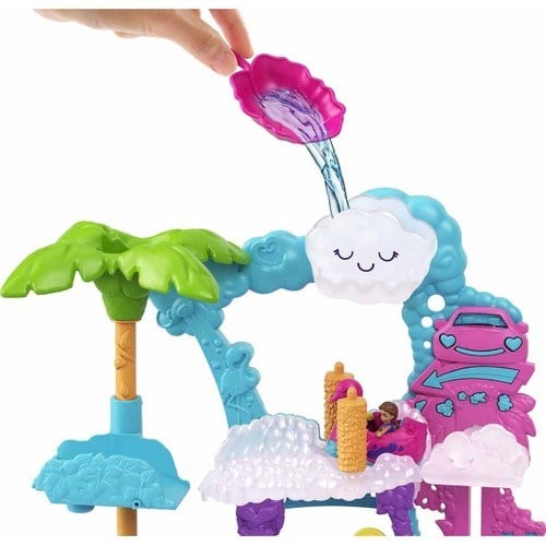 Polly Pocket Flamingo Araba Su Eğlencesi HHJ05 Lisanslı Ürün