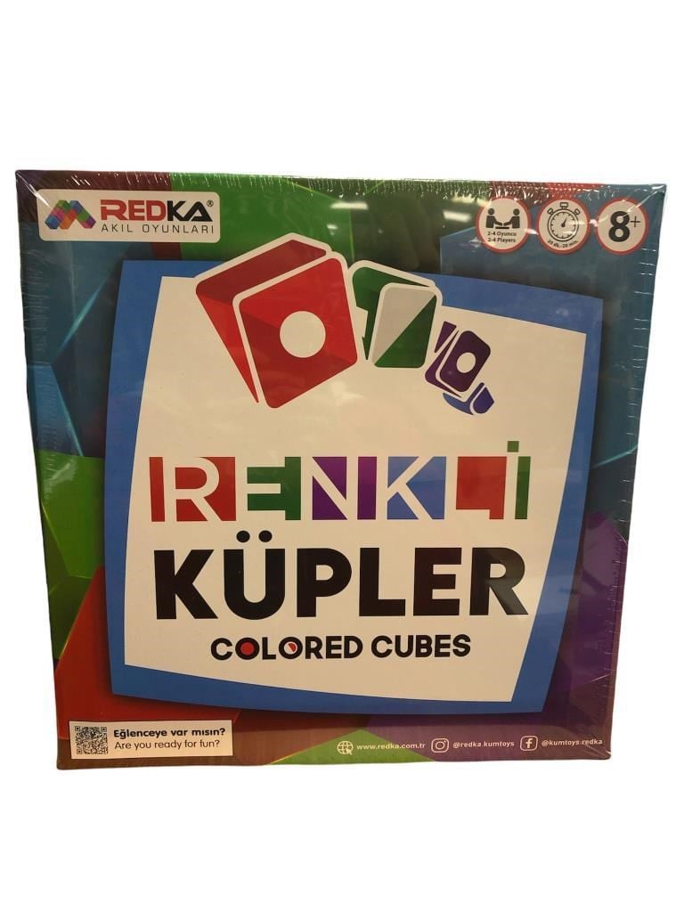 Redka Sihirli Küpler Renkli Küpler 4 Set 77 Kart Akıl Oyunları