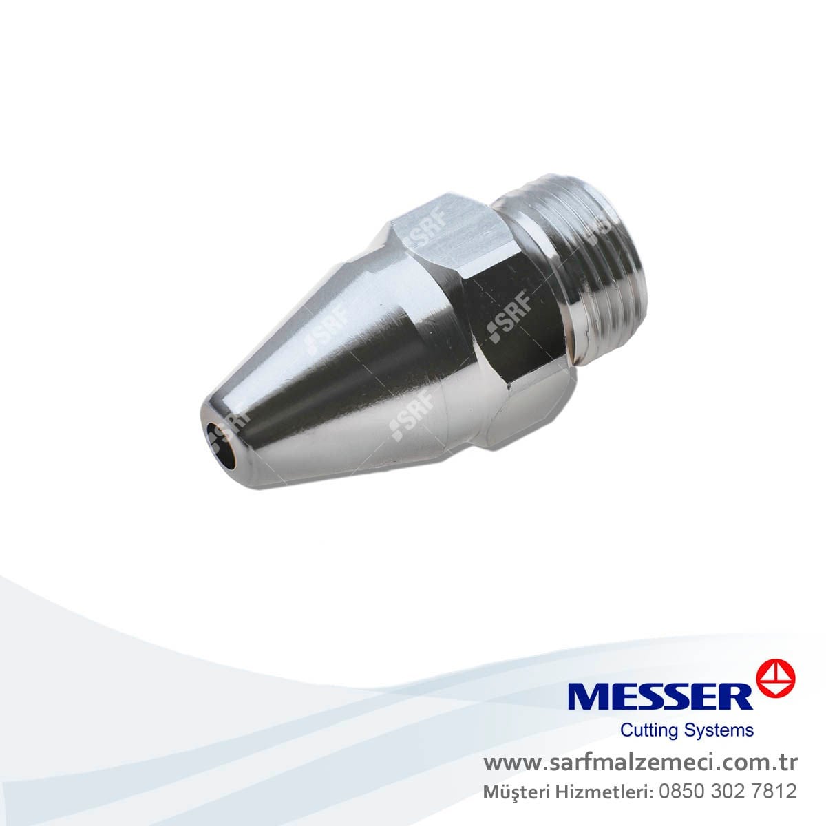 (2-100mm) Messer PL-RC Heating Nozzle (Isıtma Kovanı)
