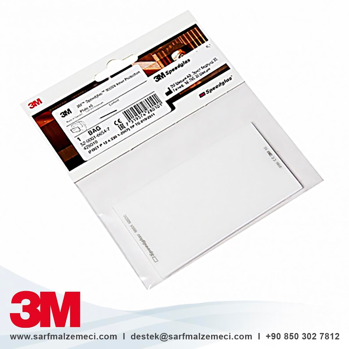 3M Speedglas 528015 9100XX İç Koruma Plakası 5'li Paket