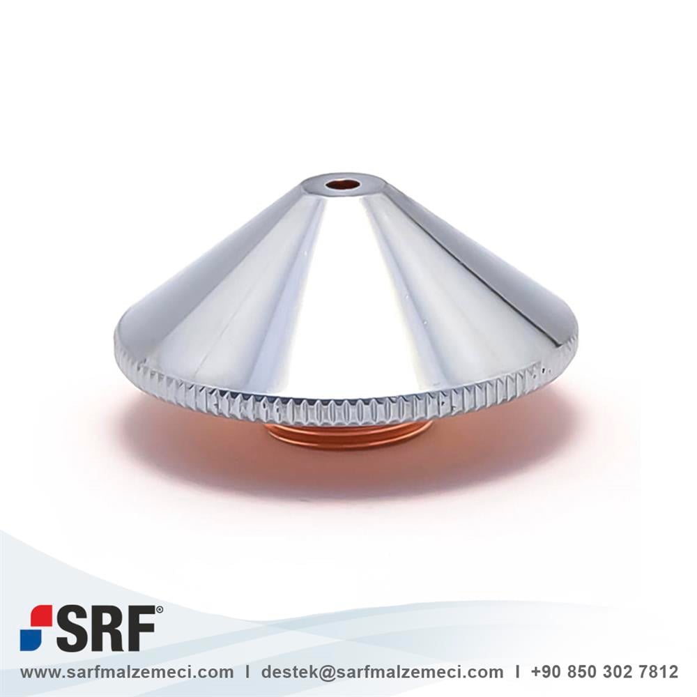 Conic (Single) Chrome Plated Nozzle (Ermaksan®-Durmazlar®-Nukon® Lazer Uyumlu)