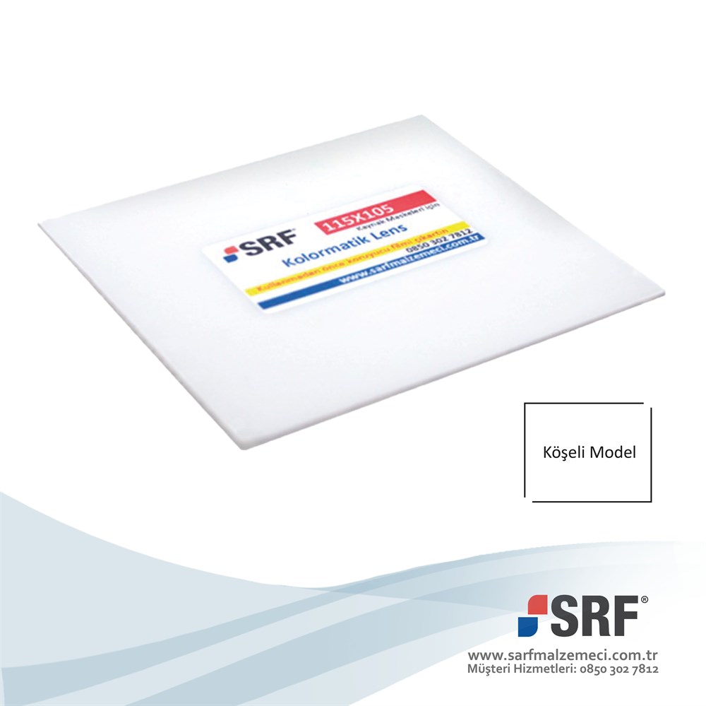Kolormatik Kaynak Maskesi Koruma Camı (Lens) 115x105mm Köşeli