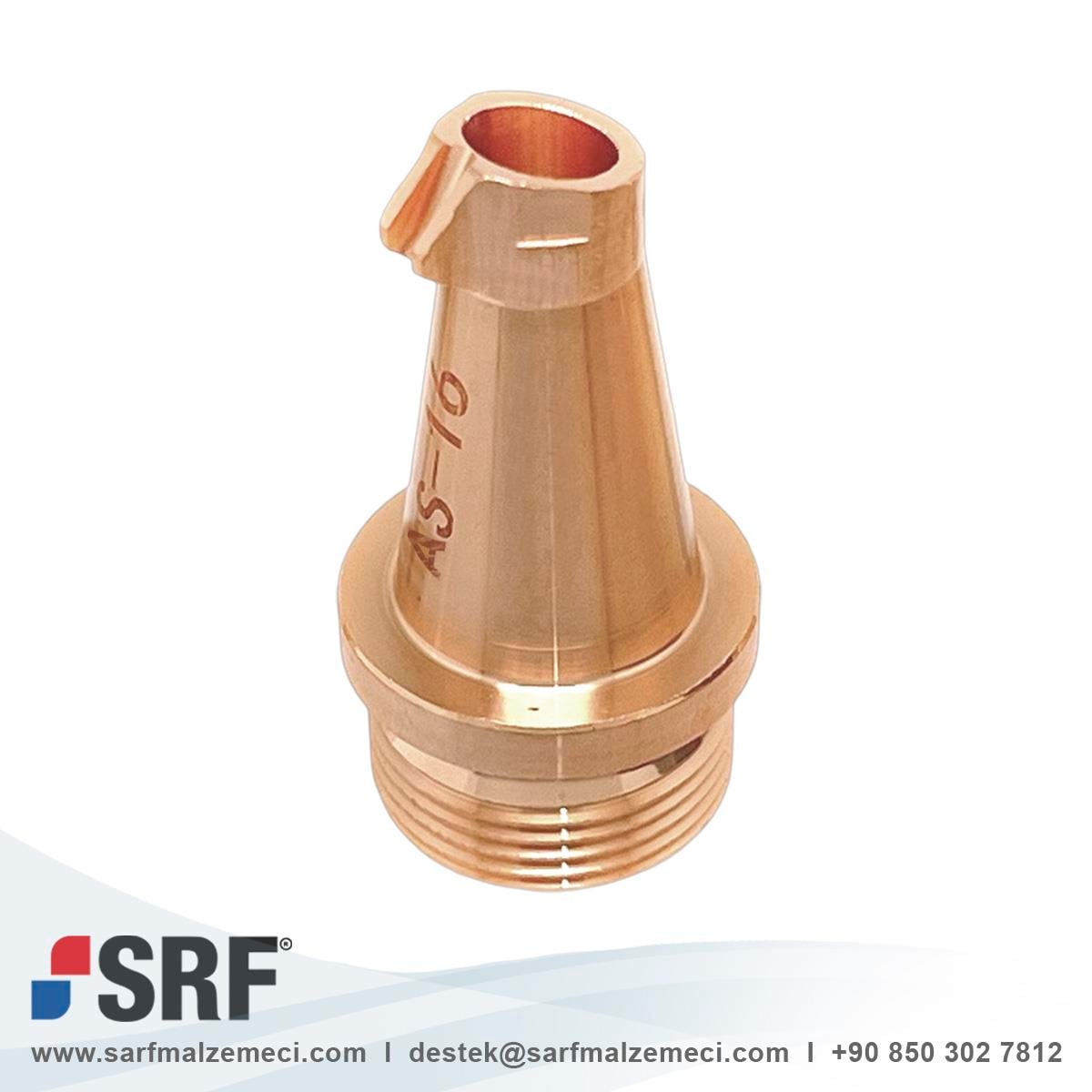 Lazer Kaynak Nozul M16-Tip: AS16 WF Tel Sürücülü (SUP Laser Head)
