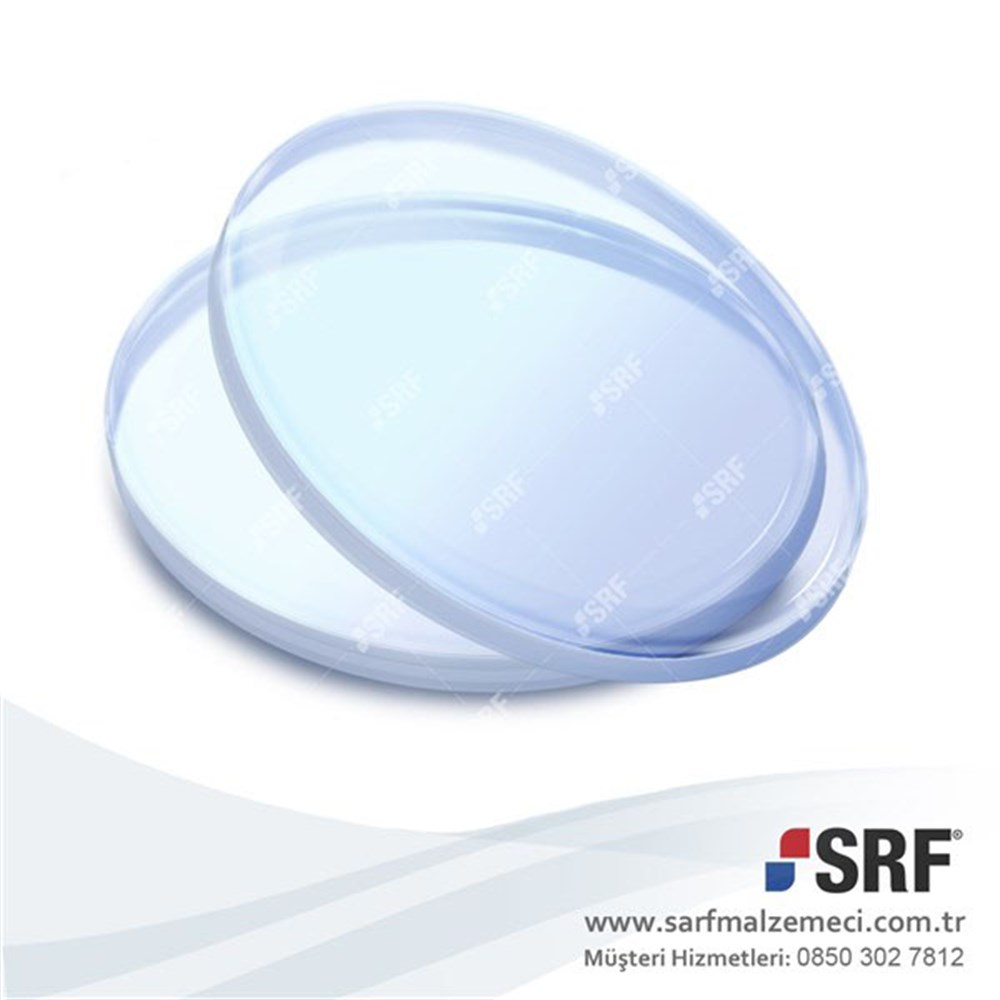 Lazer Koruma Camı D34D3 Çap:34mm Kalınlık:3mm