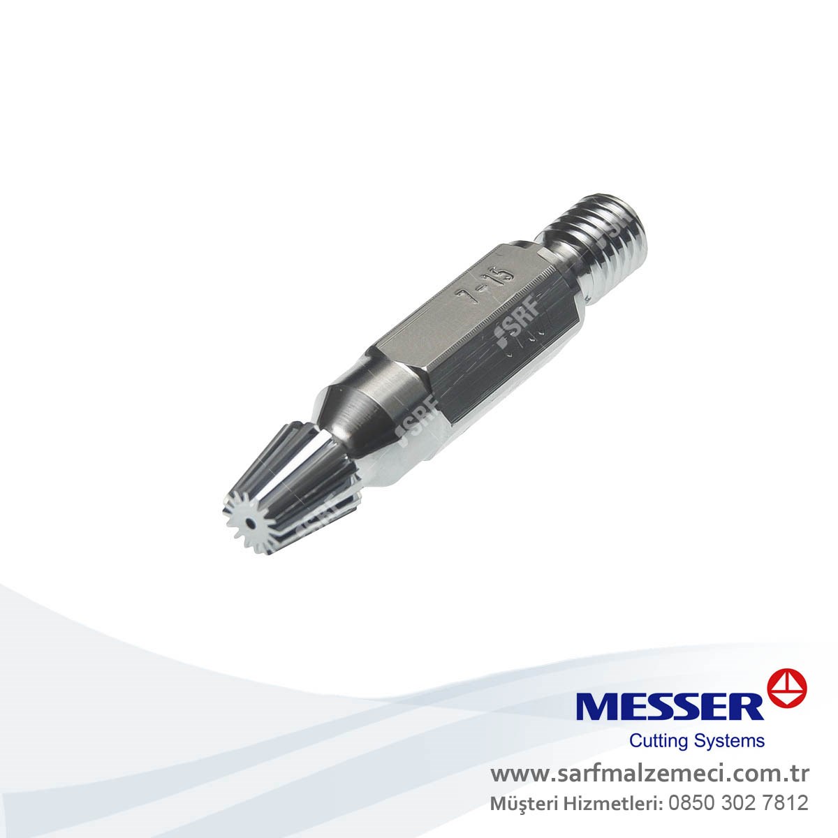 Messer Gricut 1230 PMYF Cutting Nozzle 7-15mm