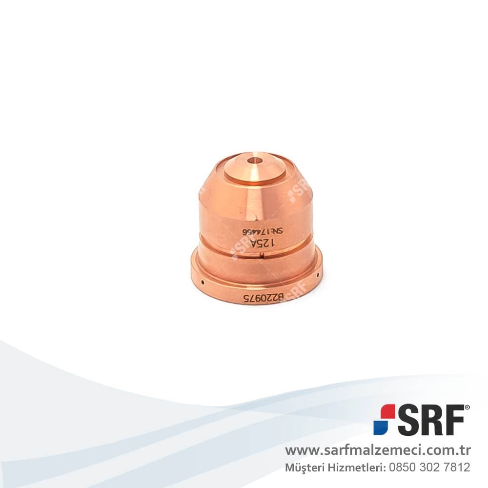 Nozzle 125A Pro (Hypertherm® 220975 Uyumlu)