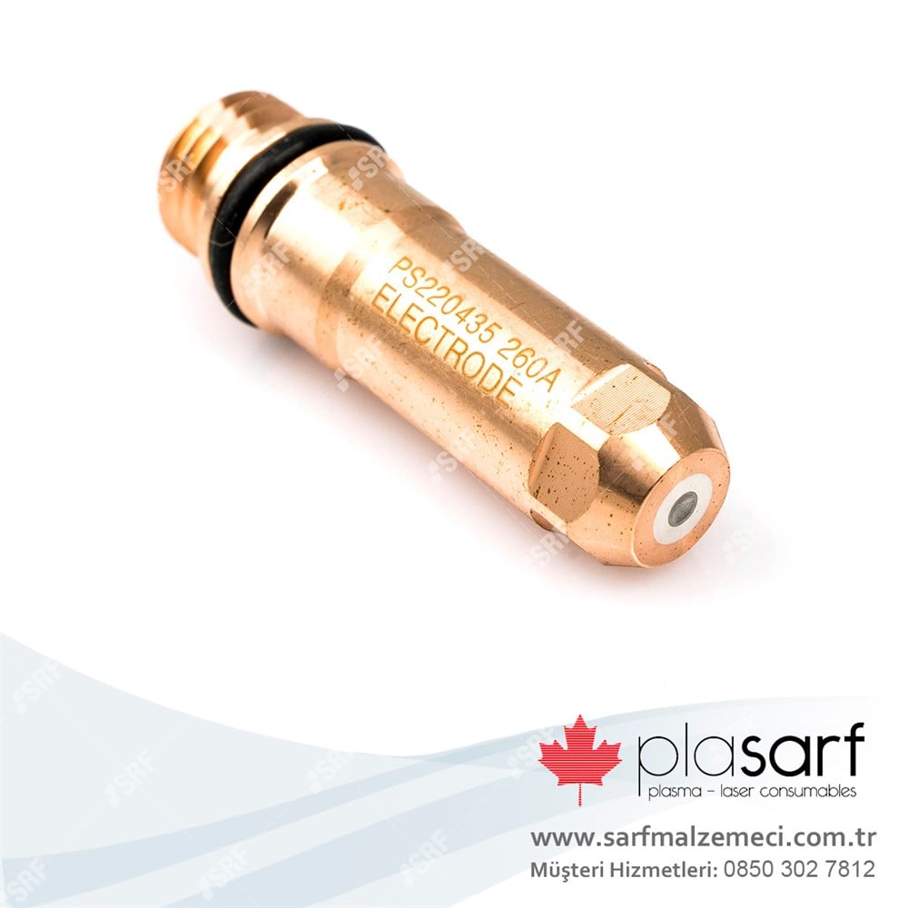 Plasarf Electrode 260A (Hypertherm® 220435 uyumlu)